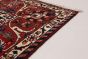 Bordered  Traditional Red Area rug 6x9 Persian Hand-knotted 261420