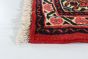 Persian Hosseinabad 3'1" x 4'9" Hand-knotted Wool Red Rug