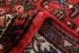 Persian Hosseinabad 3'7" x 5'3" Hand-knotted Wool Red Rug