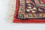 Persian Lilihan 2'7" x 10'9" Hand-knotted Wool Red Rug