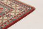 Bordered  Traditional Red Runner rug 9-ft-runner Afghan Hand-knotted 268056