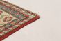 Bordered  Traditional Red Runner rug 10-ft-runner Afghan Hand-knotted 268112