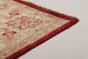 Bordered  Traditional Red Area rug 6x9 Afghan Hand-knotted 268761