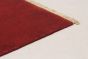 Overdyed  Transitional Red Area rug 3x5 Indian Hand-knotted 268917