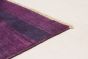 Casual  Overdyed Purple Area rug 6x9 Indian Hand-knotted 269065