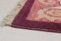 Casual  Transitional Pink Area rug 5x8 Indian Hand-knotted 269558