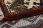 Indian Royal Kazak 4'0" x 5'11" Hand-knotted Wool Dark Red Rug