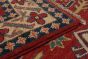 Afghan Finest Gazni 2'6" x 13'10" Hand-knotted Wool Red Rug