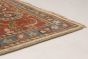 Bordered  Traditional Brown Area rug 9x12 Indian Hand-knotted 271554