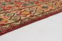 Bordered  Traditional Red Area rug 4x6 Afghan Hand-knotted 272615