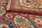 Afghan Finest Gazni 5'0" x 7'7" Hand-knotted Wool Red Rug