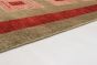 Casual  Transitional Green Area rug 5x8 Afghan Hand-knotted 272741