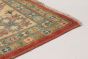 Bordered  Traditional Red Area rug 6x9 Afghan Hand-knotted 272817