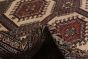 Pakistani Peshawar-Bokhara 8'4" x 10'6" Hand-knotted Wool Grey Rug
