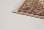 Bordered  Traditional Ivory Runner rug 12-ft-runner Pakistani Hand-knotted 274066