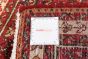 Persian Hosseinabad 2'6" x 9'5" Hand-knotted Wool Red Rug