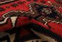 Persian Hamadan 3'8" x 4'10" Hand-knotted Wool Red Rug