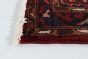 Persian Hamadan 3'5" x 10'8" Hand-knotted Wool Dark Red Rug