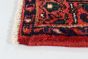 Persian Hamadan 3'6" x 9'3" Hand-knotted Wool Red Rug