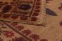 Afghan Rare War 6'10" x 9'9" Hand-knotted Wool Light Brown Rug
