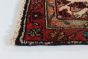 Persian Hamadan 3'6" x 9'9" Hand-knotted Wool Red Rug