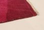 Overdyed  Transitional Red Area rug 5x8 Indian Hand-knotted 280509