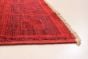 Casual  Transitional Red Area rug 5x8 Indian Hand-knotted 280615