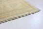 Bordered  Traditional Ivory Area rug 5x8 Turkish Hand-knotted 280742