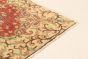 Bordered  Floral Ivory Area rug 6x9 Turkish Hand-knotted 280910