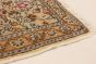 Bordered  Traditional Brown Area rug 6x9 Turkish Hand-knotted 281010