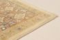 Bordered  Transitional Ivory Area rug 5x8 Turkish Hand-knotted 281177