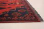 Bordered  Traditional Red Area rug 3x5 Afghan Hand-knotted 281328