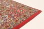 Bordered  Traditional Red Area rug 6x9 Persian Hand-knotted 282261