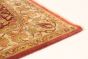 Bordered  Traditional Red Area rug 5x8 Indian Hand-knotted 282468