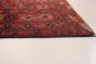 Bordered  Tribal Red Area rug 3x5 Afghan Hand-knotted 283288