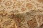 Pakistani Lahor Finest 3'5" x 5'6" Flat-Weave Wool Cream Tapestry Kilim - Closeout