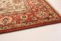 Bordered  Traditional Ivory Area rug 3x5 Indian Hand-knotted 284545