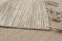 Indian Kalista 4'11" x 7'10" Flat-Weave Silk, Wool Kilim 
