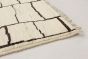Casual  Transitional Ivory Area rug 5x8 Indian Hand-knotted 287039