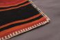 Turkish Anatolia Patch 6'8" x 9'6" Flat-Weave Wool Kilim 