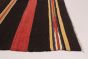 Bohemian  Stripes Brown Area rug 5x8 Turkish Flat-weave 291682