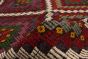 Turkish Yoruk 6'3" x 9'5" Flat-Weave Wool Tapestry Kilim 