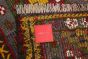 Turkish Yoruk 6'3" x 10'7" Flat-Weave Wool Tapestry Kilim 