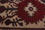 Afghan Tajik Caucasian 2'4" x 12'1" Hand-knotted Wool Cream Rug
