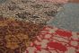 Indian Collage 5'8" x 7'7" Handmade Chenille Rug 