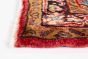 Persian Mahal 4'3" x 7'3" Hand-knotted Wool Red Rug
