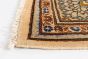 Persian Hamadan 7'9" x 10'9" Hand-knotted Wool Ivory Rug