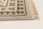 Indian Royal Kazak 8'10" x 11'11" Hand-knotted Wool Light Grey Rug