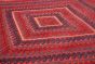 Afghan Tajik 5'0" x 6'4" Hand-knotted Wool Rug 