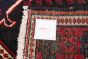 Persian Hamadan 4'11" x 9'9" Hand-knotted Wool Black Rug
